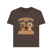 Chocolate Stop Puppies Women's T-shirt