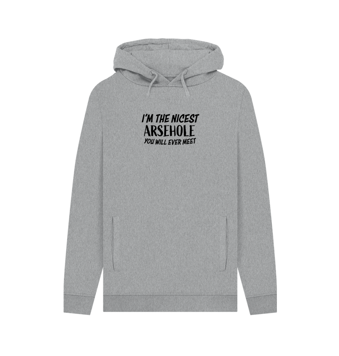 Light Heather The Nicest Men's Hoodie