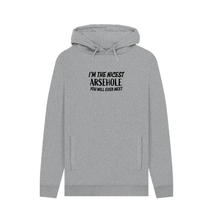 Light Heather The Nicest Men's Hoodie