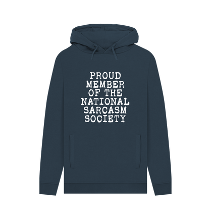 Navy Proud Member Men's Hoodie