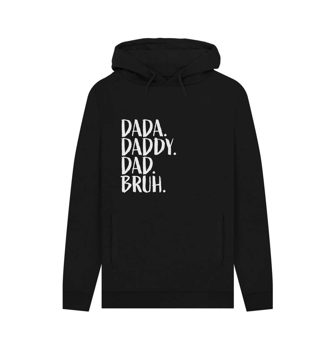 Black Dad Bruh Men's Hoodie