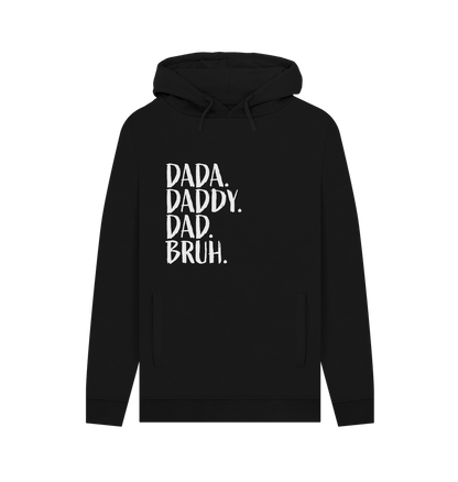 Black Dad Bruh Men's Hoodie