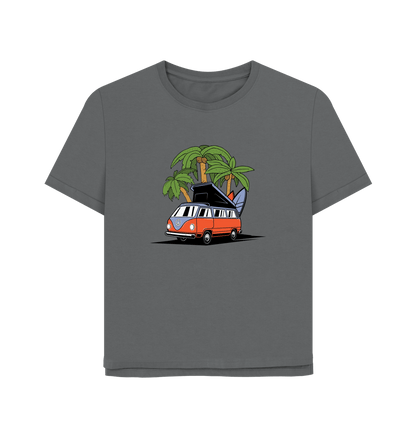Slate Grey Campervan Women's Relaxed Fit T-shirt