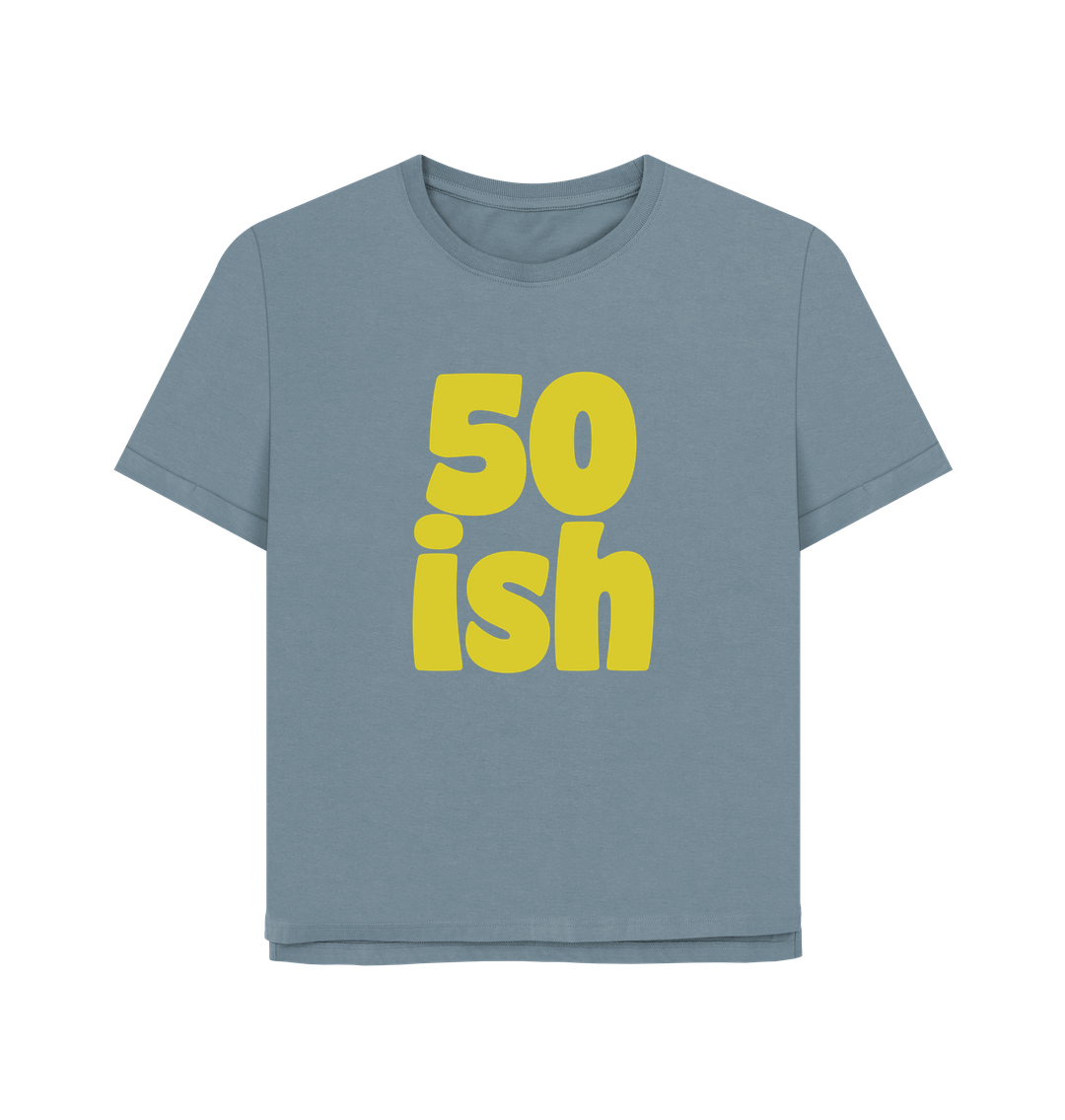 Stone Blue Fifty-ish Women's Relaxed Fit T-shirt