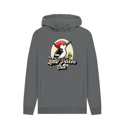Slate Grey Little Pecker Men's Hoodie