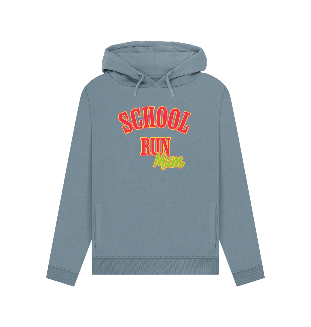 Stone Blue School Run Mum Women's Hoodie