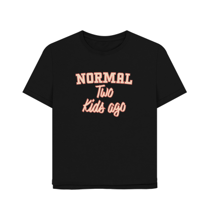 Black Normal Two Women's Relaxed Fit T-shirt