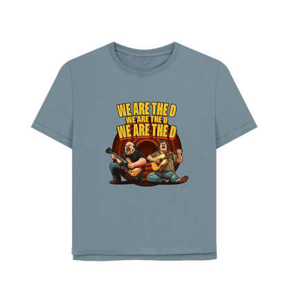 Stone Blue We Are The D Women's Relaxed Fit T-shirt