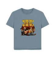Stone Blue We Are The D Women's Relaxed Fit T-shirt