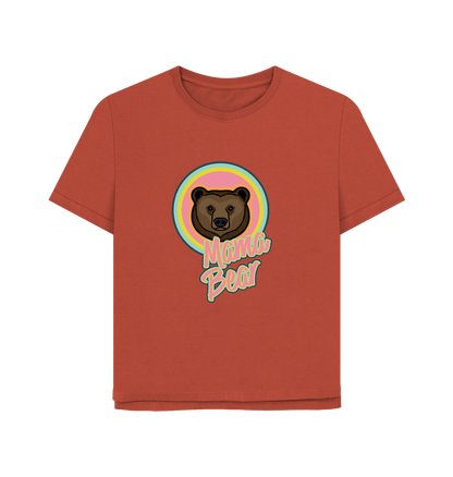 Rust Mama Bear Women's Relaxed Fit T-shirt