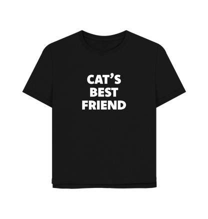 Black Cat's Best Friend Women's Relaxed Fit T-shirt