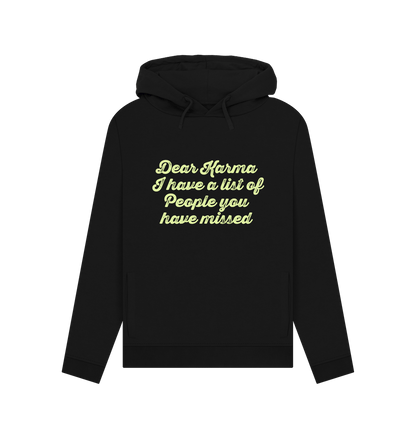 Black Dear Karma Women's Hoodie