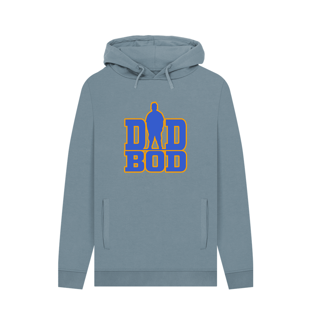 Stone Blue Dad Bod Men's Hoodie