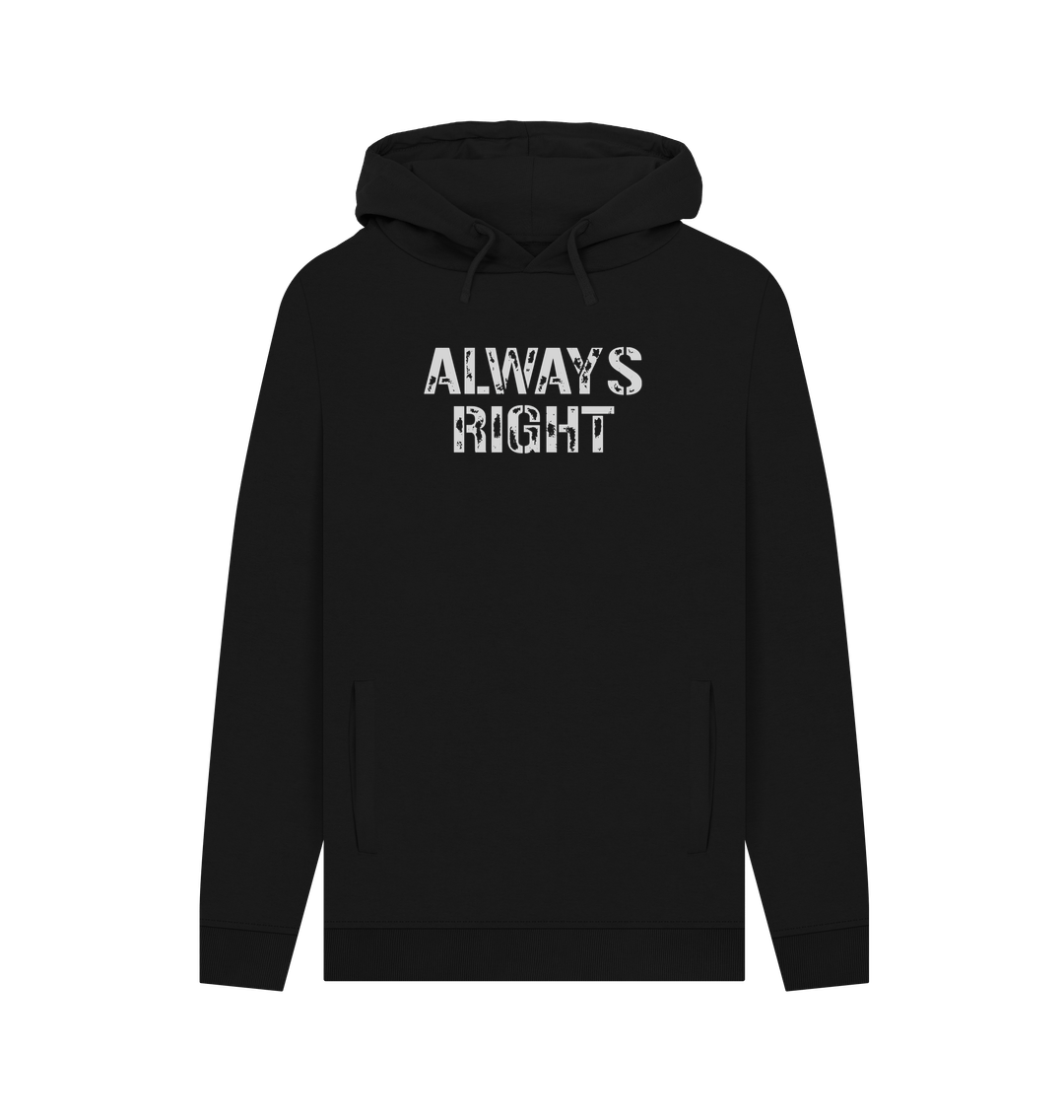 Black Always Right Men's Hoodie