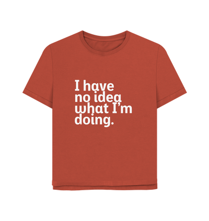 Rust Printed T-shirt