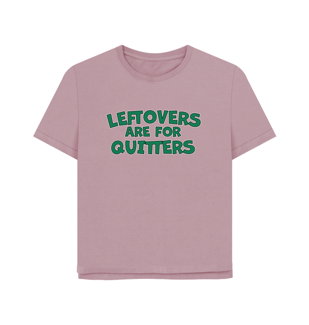 Mauve Leftovers Women's Relaxed Fit T-shirt