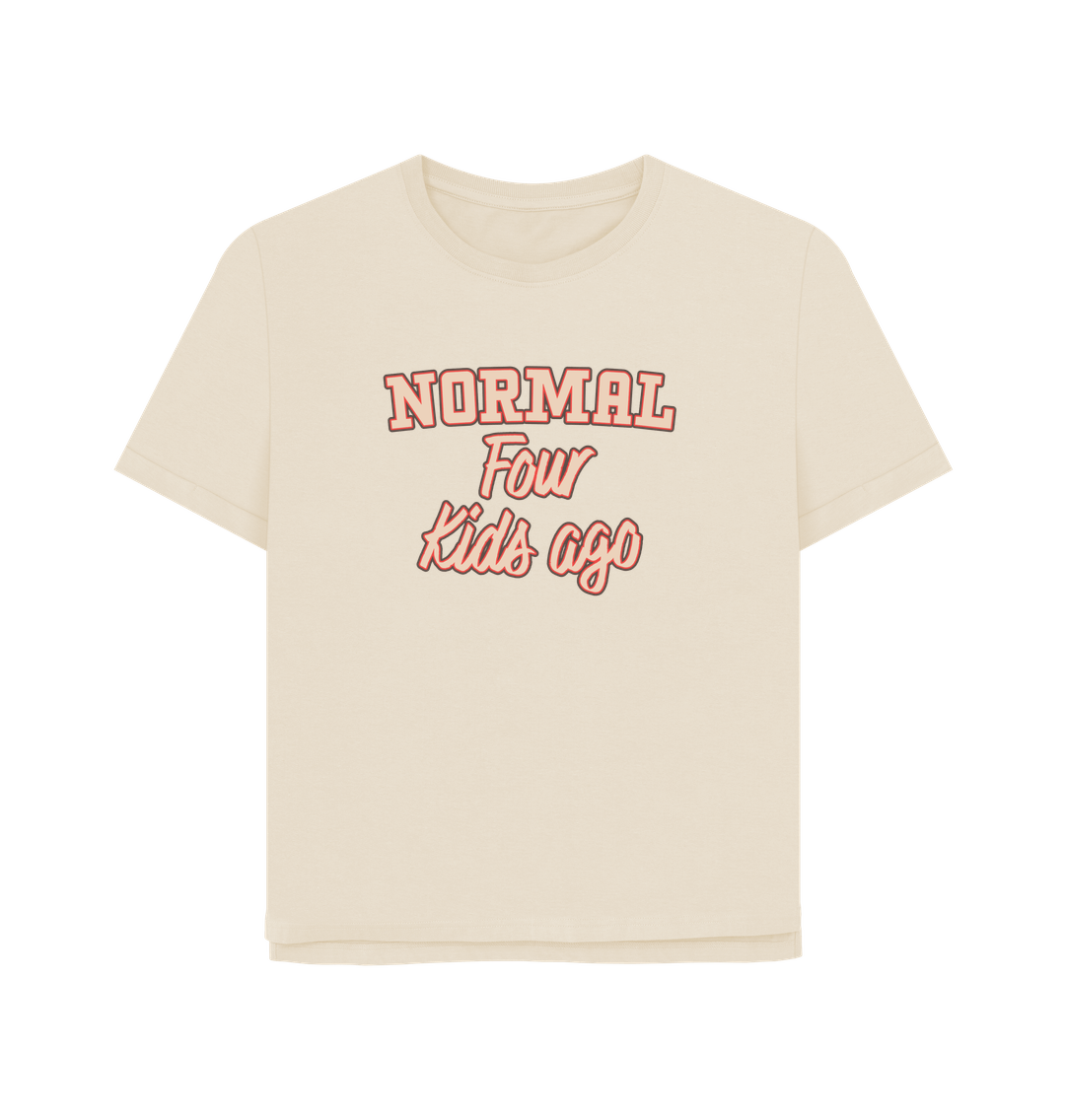 Oat Normal Four Women's Relaxed Fit T-shirt