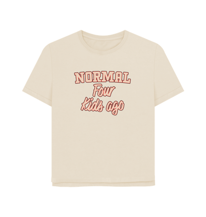 Oat Normal Four Women's Relaxed Fit T-shirt