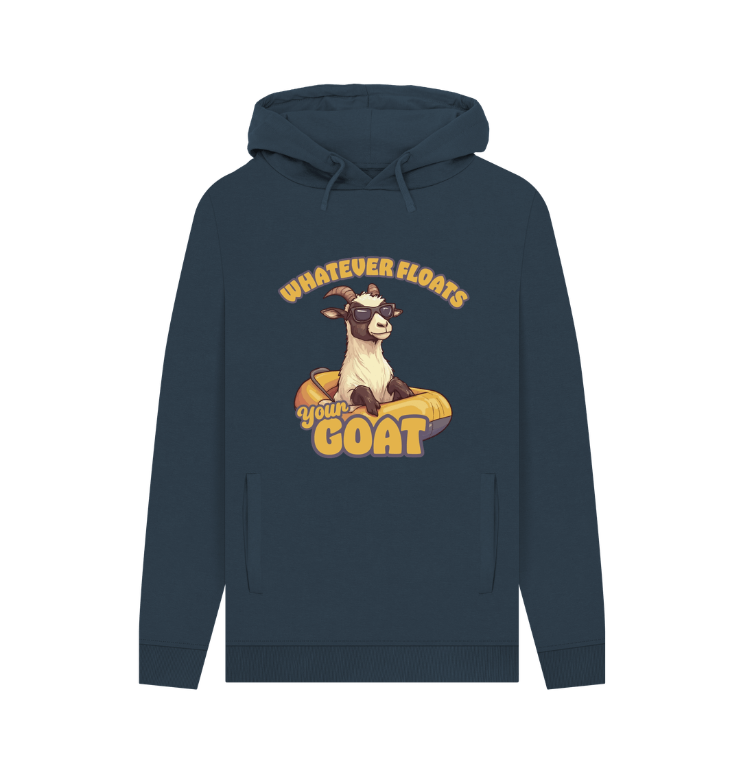 Navy Floats Your Goat Men's Hoodie