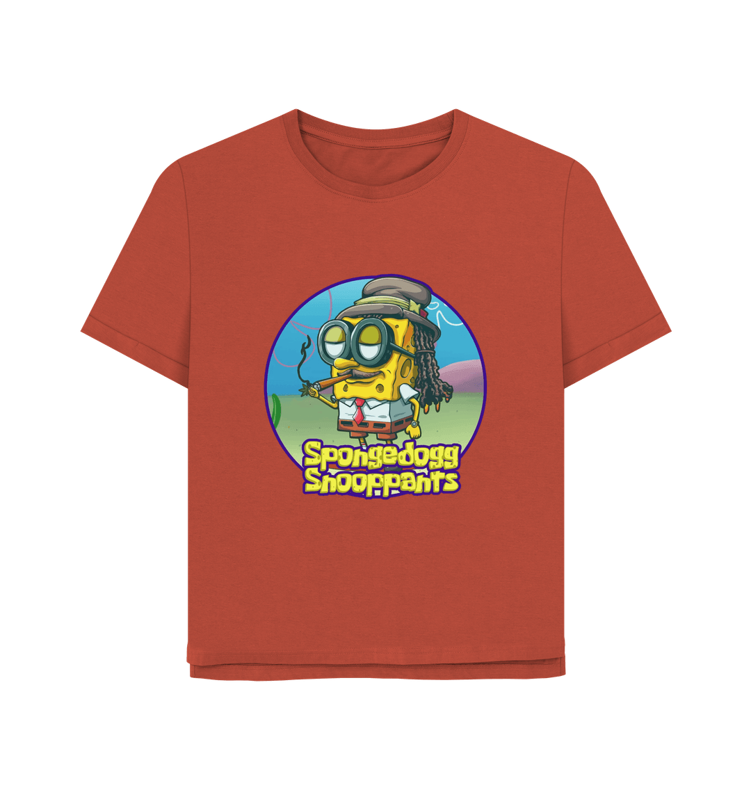 Rust Spongedogg Snooppants Women's Relaxed Fit T-shirt