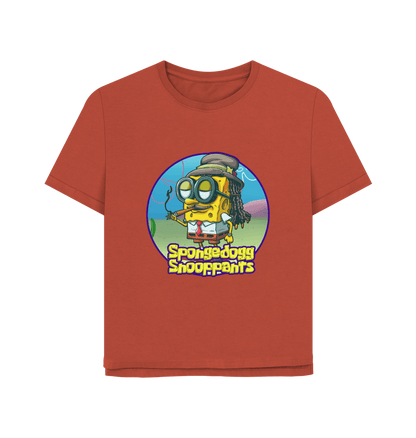 Rust Spongedogg Snooppants Women's Relaxed Fit T-shirt