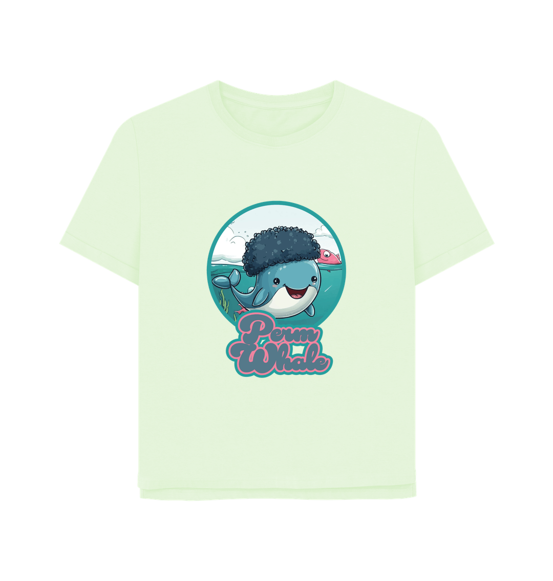 Pastel Green Printed T-shirt