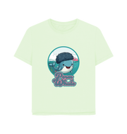 Pastel Green Printed T-shirt