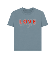 Stone Blue Love Always Women's T-shirt