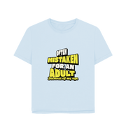 Sky Blue Printed T-shirt