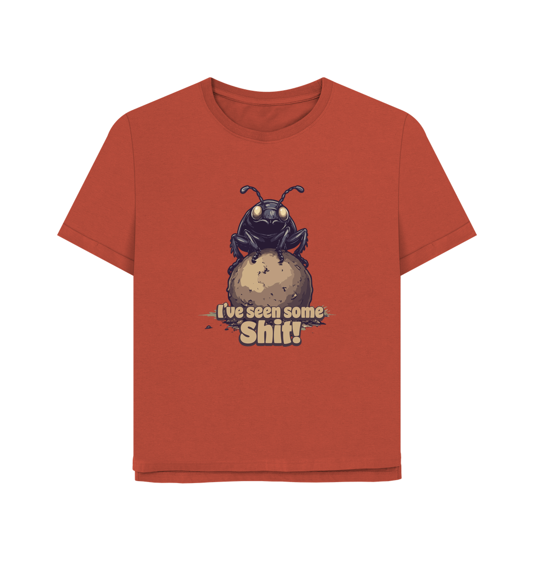 Rust Printed T-shirt