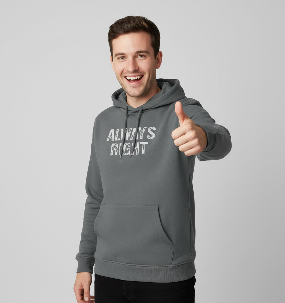 Always Right Men's Hoodie