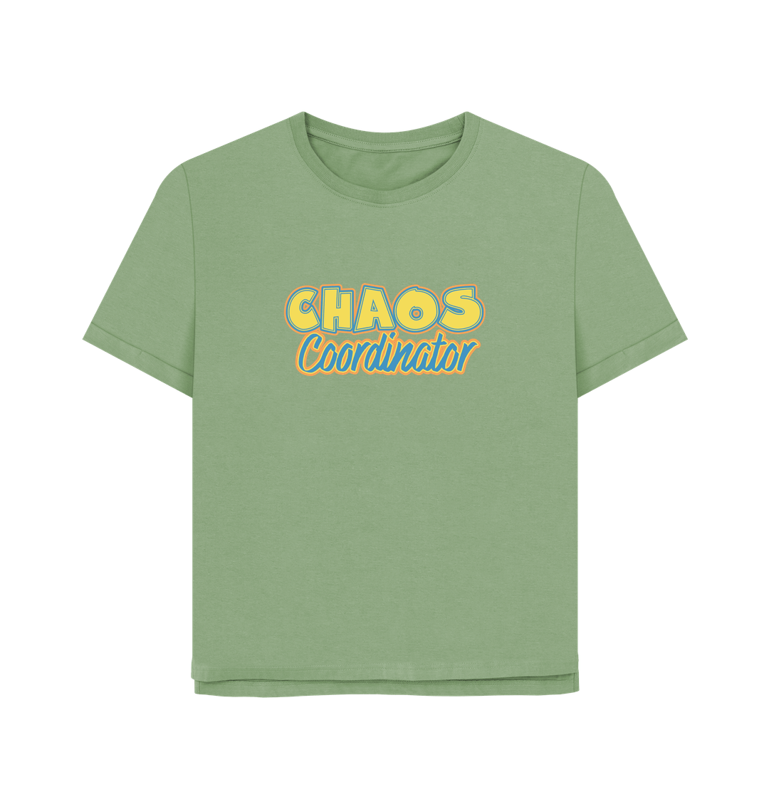 Sage Chaos Coordinator Women's Relaxed Fit T-shirt