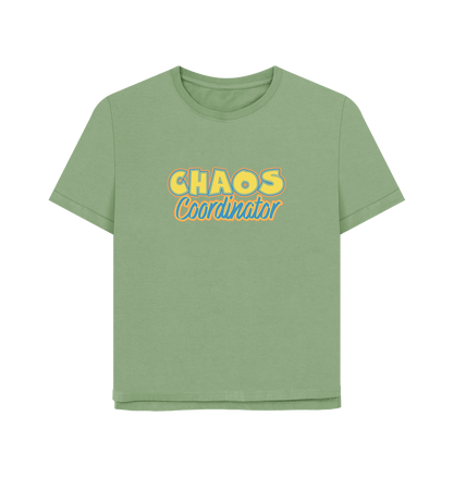 Sage Chaos Coordinator Women's Relaxed Fit T-shirt