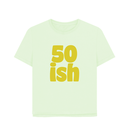 Pastel Green Fifty-ish Women's Relaxed Fit T-shirt