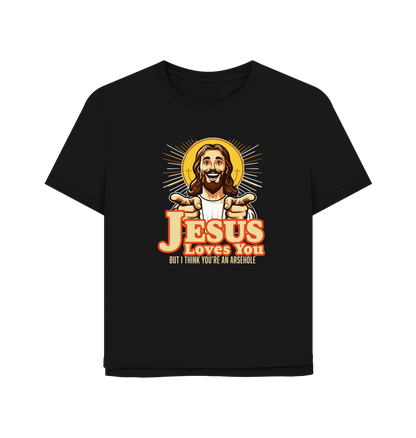 Black Jesus Loves You Women's Relaxed Fit T-shirt