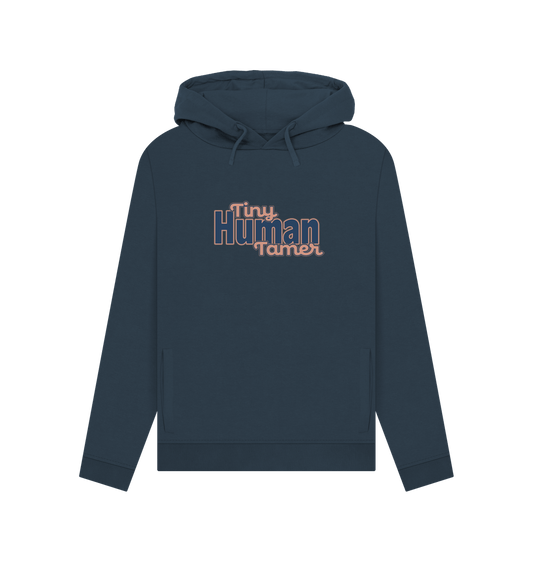 Navy Blue Tiny Human Tamer Women's Hoodie