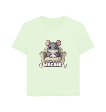 Pastel Green Printed T-shirt