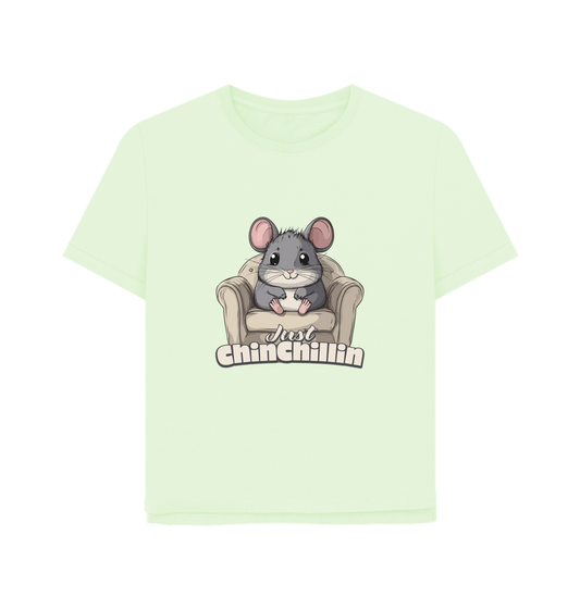 Pastel Green Printed T-shirt