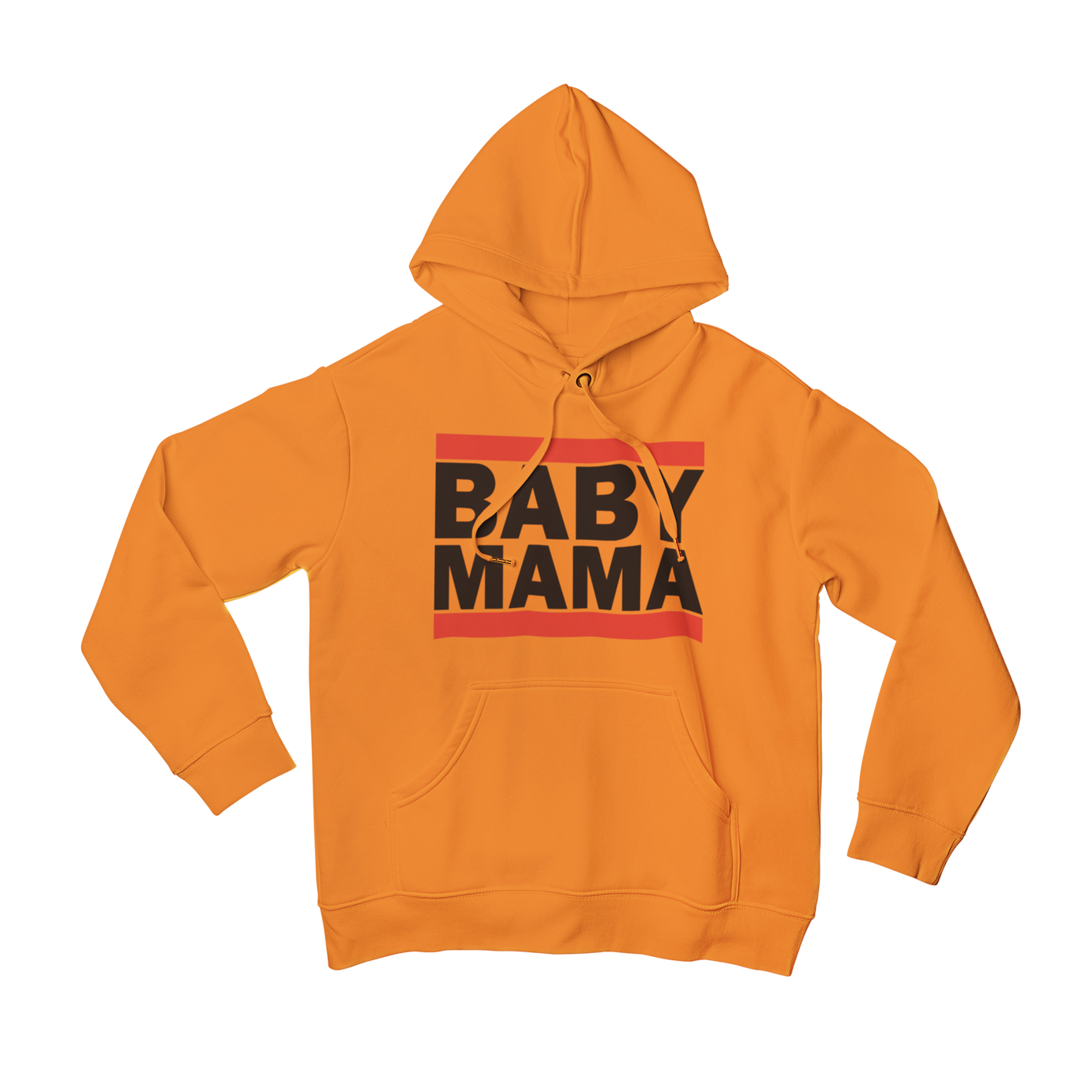 Baby Mama Front Print Hoodie - Teevolution