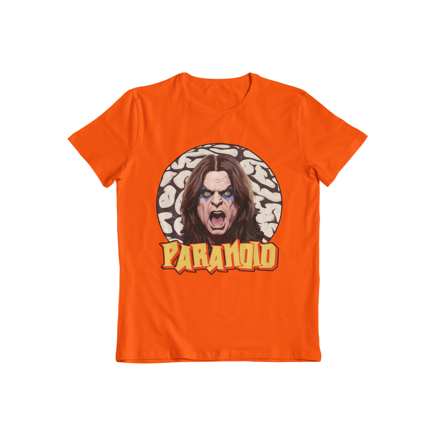 Paranoid T-shirt - Music T-Shirt -Teevolution