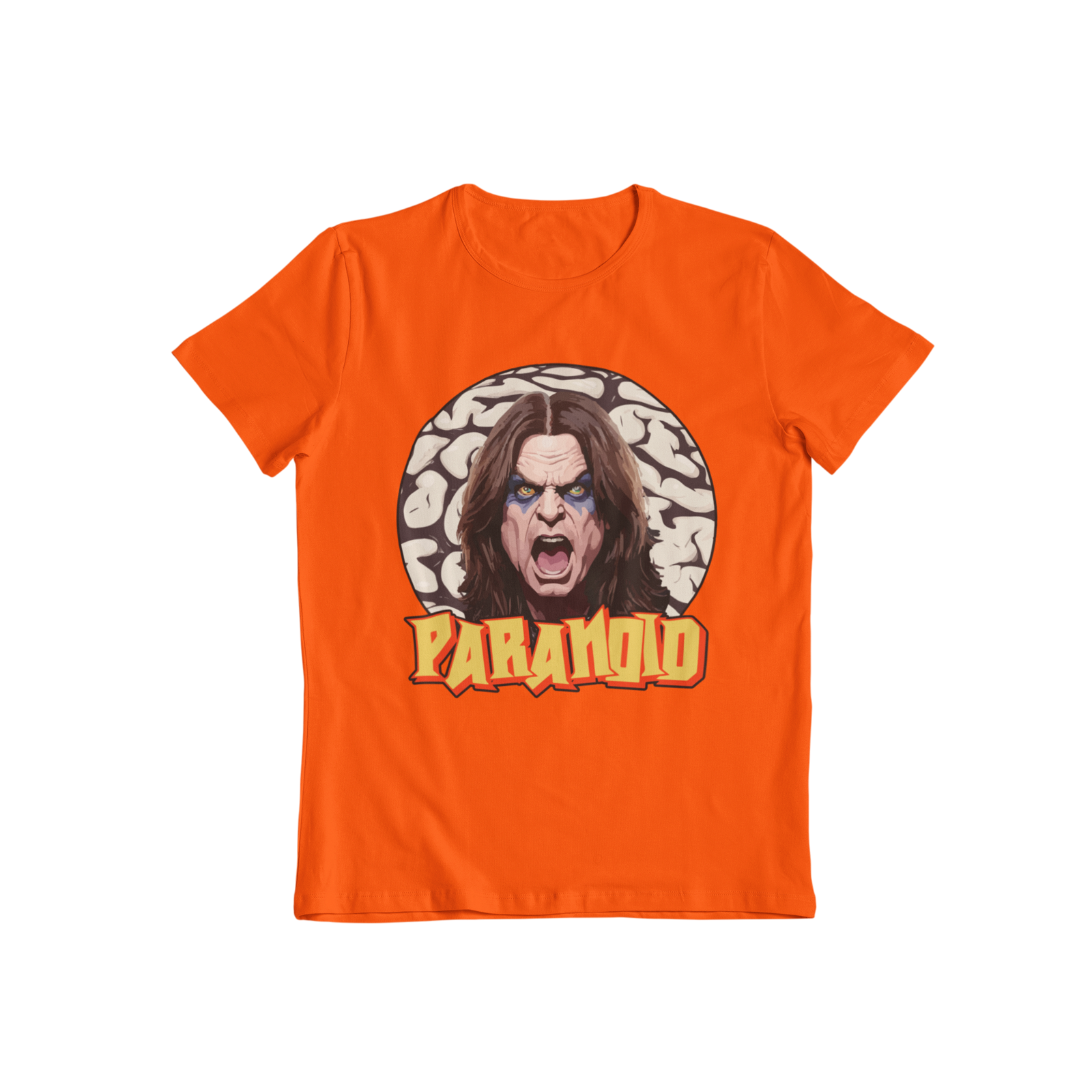 Paranoid T-shirt - Music T-Shirt -Teevolution