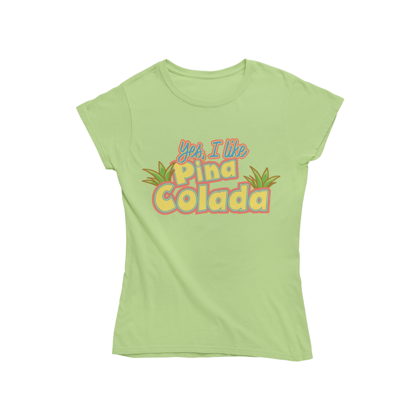 Pina Colada Womens T-shirt - Teevolution