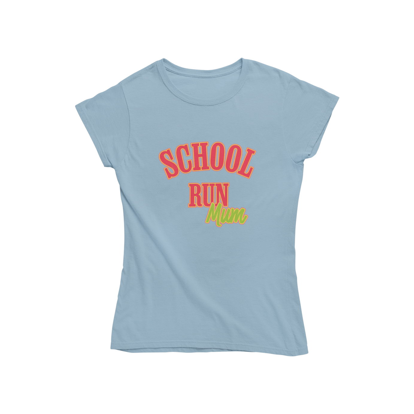 School Run Mum Womens T-shirt - Teevolution