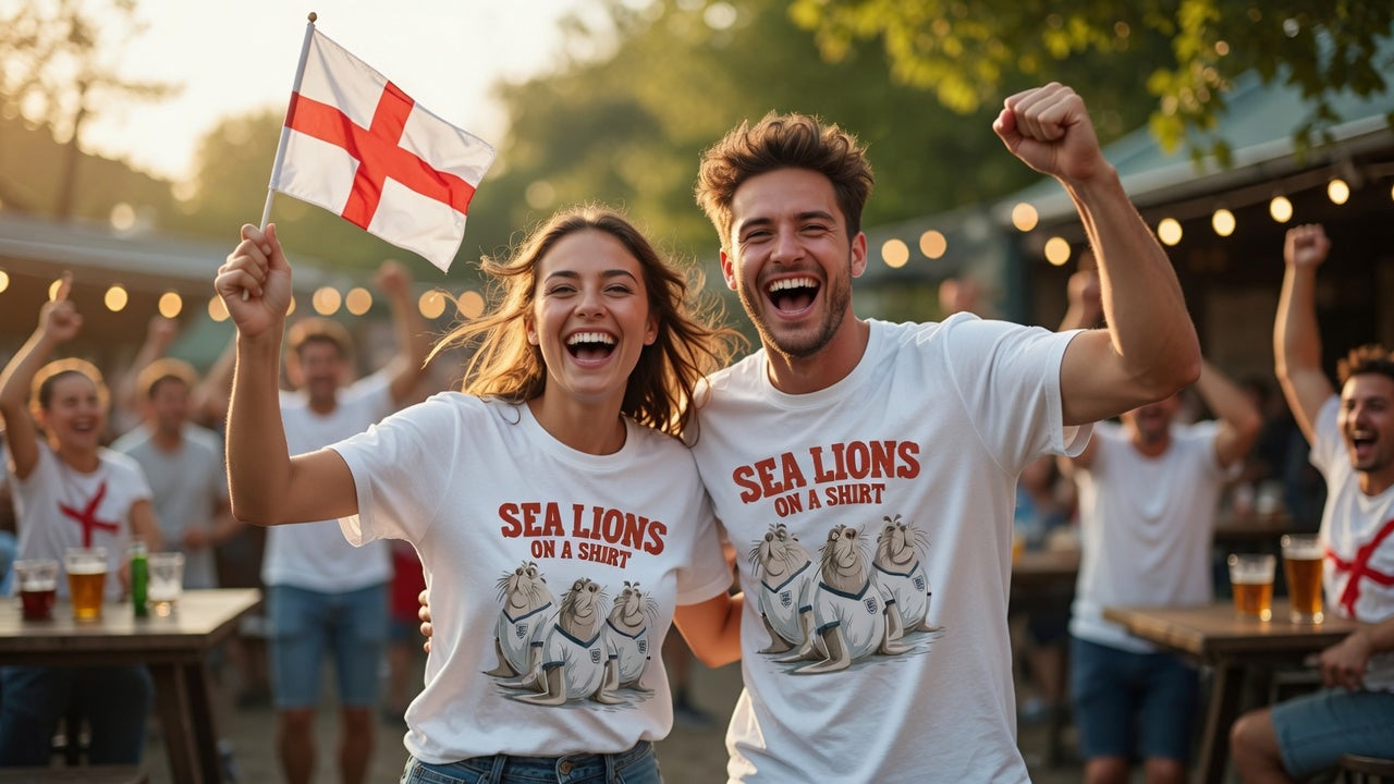 Sea Lions On A Shirt
