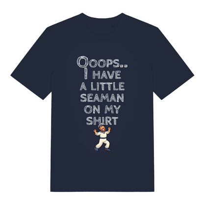 Navy Seaman funny rude slogan t-shirt featuring ultimate filthy pun artwork  