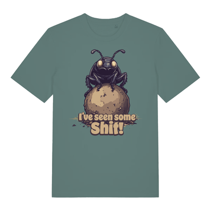 Green bay I’ve Seen Some Shit funny graphic t-shirt featuring ultimate dung beetle graphic  