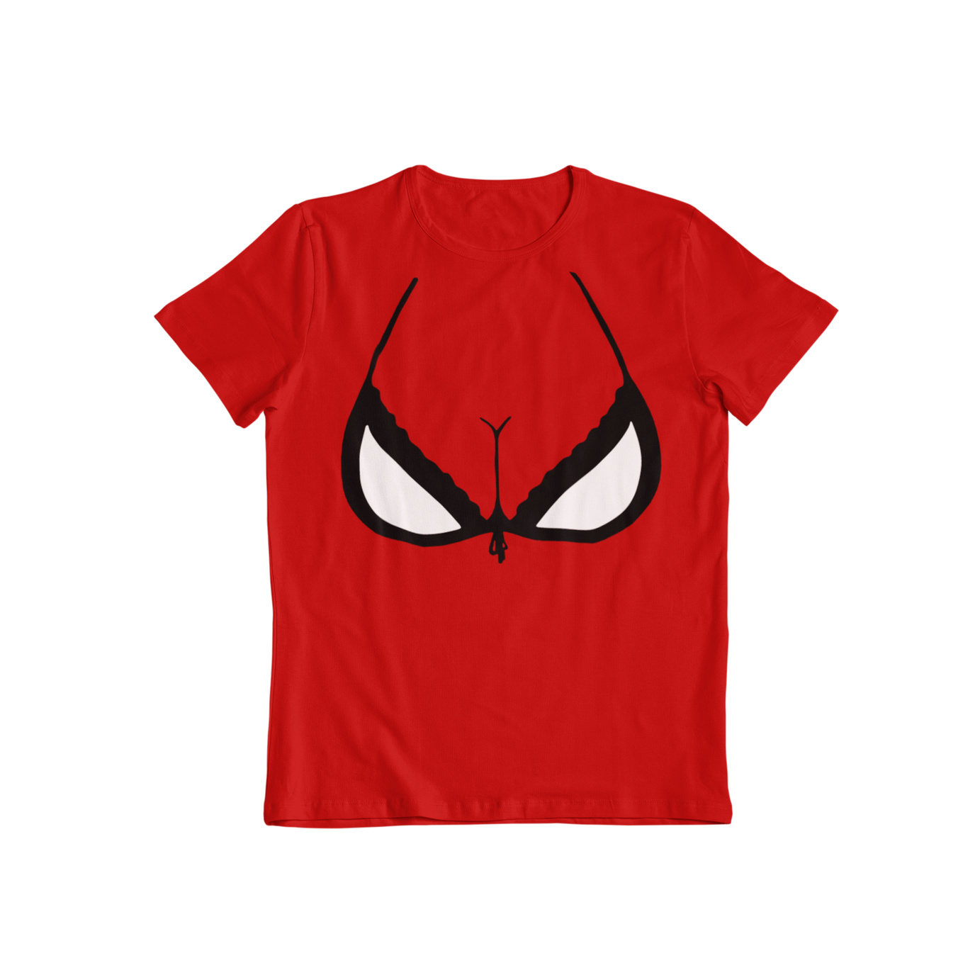 Spidey Boobs T-Shirt - Teevolution