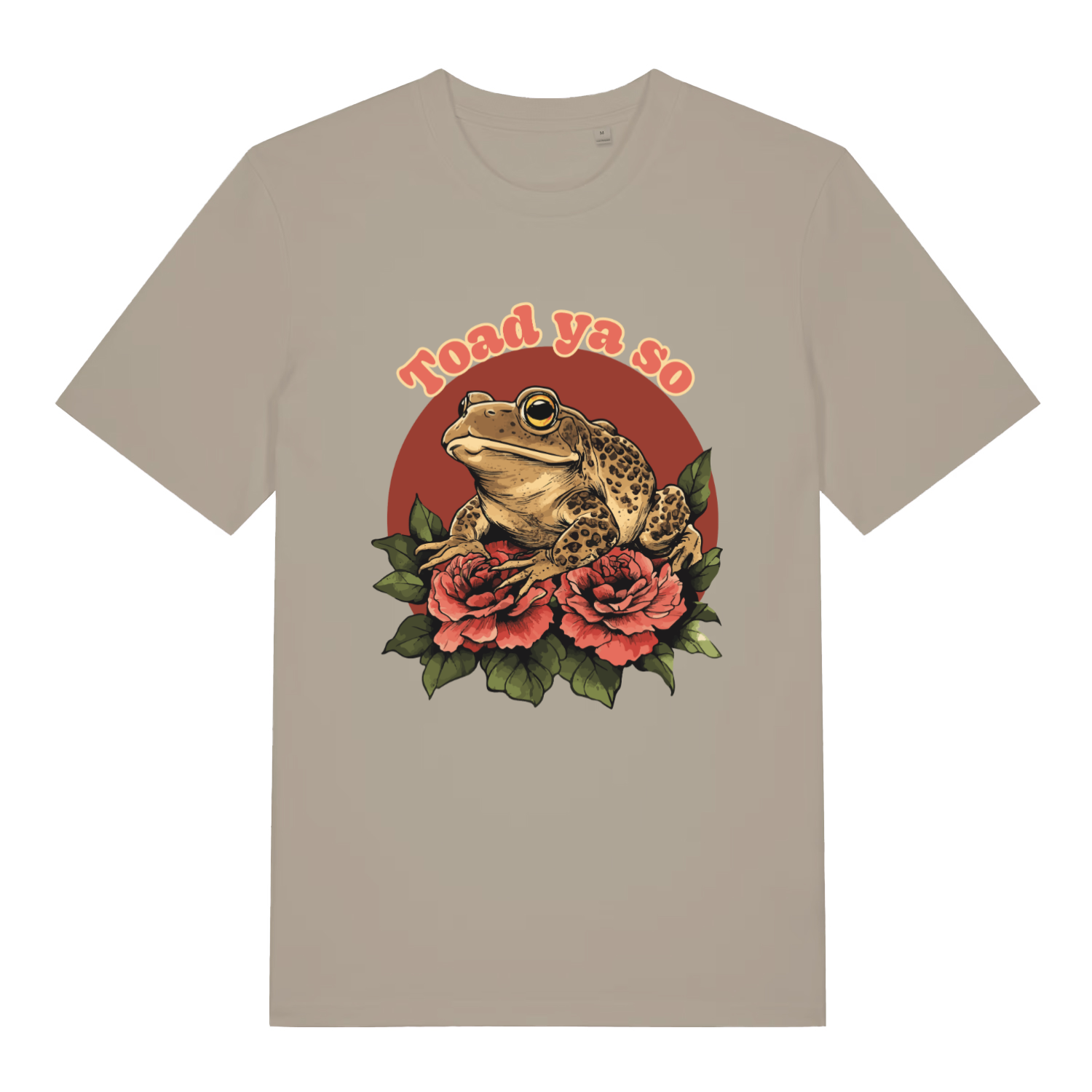 Stone Toad Ya So men’s funny graphic t-shirt featuring ultimate animal pun print  