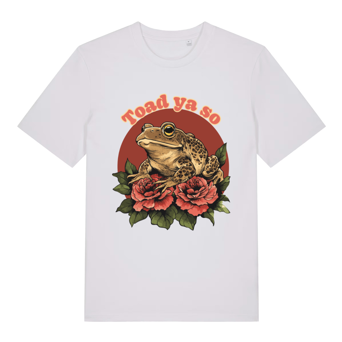 White Toad Ya So women’s funny graphic t-shirt featuring ultimate animal pun print  