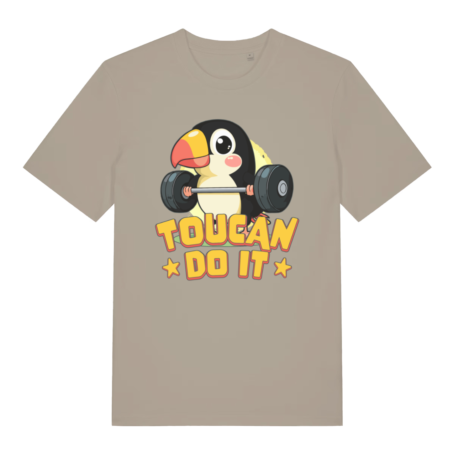Stone Toucan Do It men’s funny graphic t-shirt featuring ultimate animal motivation print  